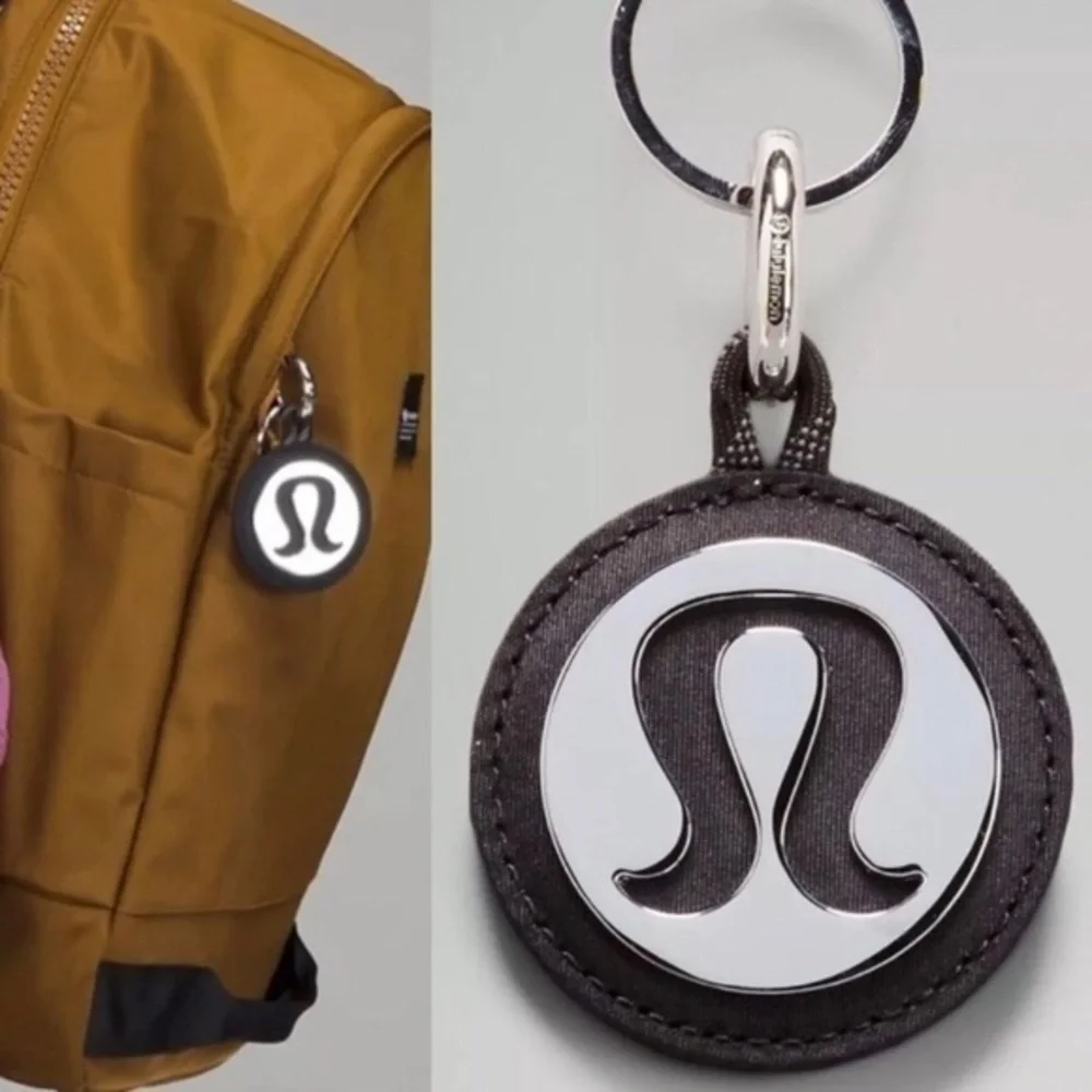 Lululemon Logo Keychain / Bag Charm BRAND NEW